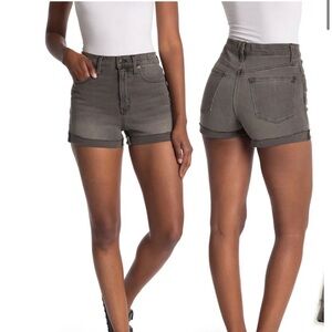 Madewell High Rise Cuffed Denim Shorts in Slater Wash Size 24 NWOT